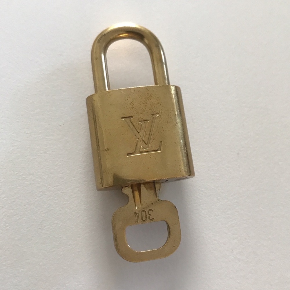 Louis Vuitton lock and key